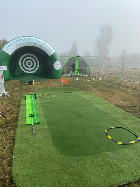 structuregonflable Comité de Golf de la Dordogne