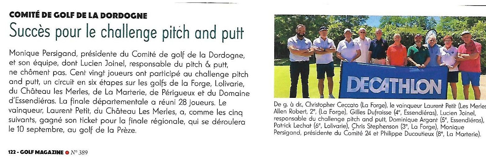 golfmagazine-8e483740 Commission Pitch and Putt du Comité de Golf de la Dordogne