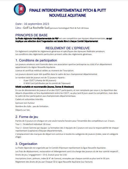 Rglement2023page1-fc4e7865 Commission Pitch and Putt du Comité de Golf de la Dordogne